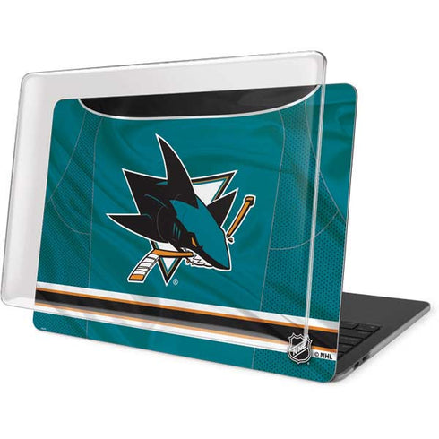 NHL San Jose Sharks Home Jersey MacBook Pro 16in (2019-20) Case plus Skin