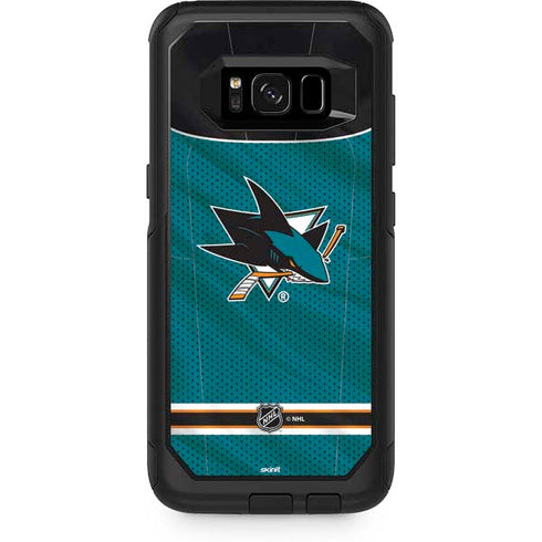 NHL San Jose Sharks Home Jersey Otterbox Commuter Galaxy Skin