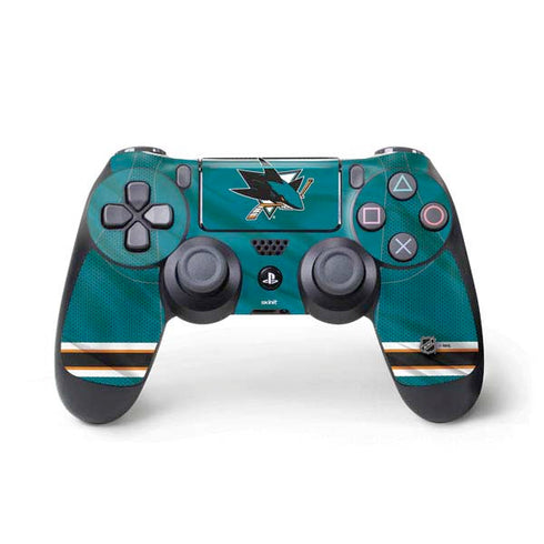 NHL San Jose Sharks Home Jersey PS4 Pro/Slim Controller Skin