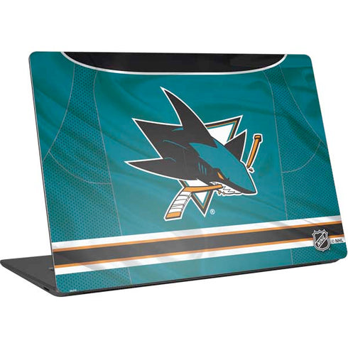 NHL San Jose Sharks Home Jersey Surface Laptop 4 15in Skin