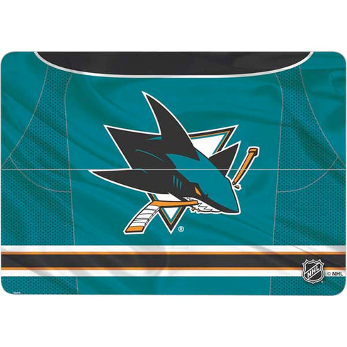 NHL San Jose Sharks Home Jersey Surface Laptop Studio Skin