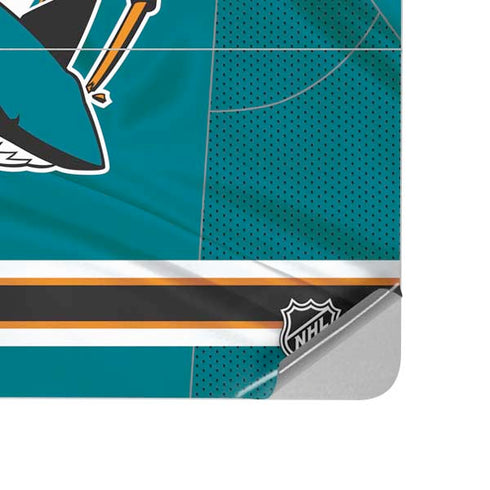 NHL San Jose Sharks Home Jersey Surface Laptop Studio Skin