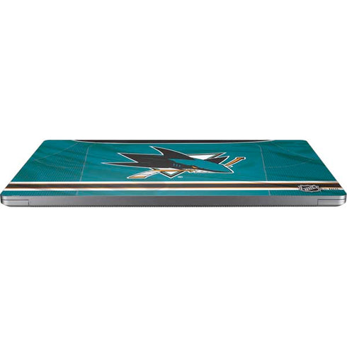 NHL San Jose Sharks Home Jersey Universal Laptop 12in (9.8 x 6.8in) Skin