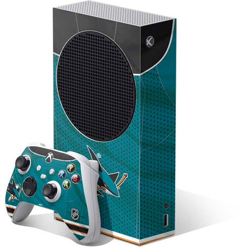 NHL San Jose Sharks Home Jersey Xbox Series S Skins