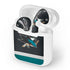NHL San Jose Sharks Jersey Apple AirPods Skin
