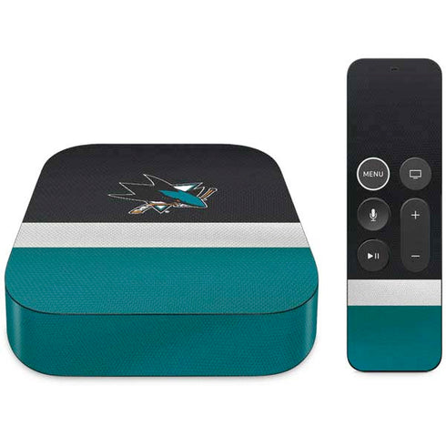 NHL San Jose Sharks Jersey Apple TV Skin