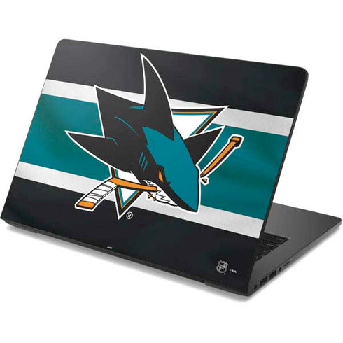 NHL San Jose Sharks Jersey Dell Chromebook Skin