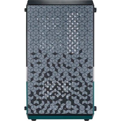 NHL San Jose Sharks Jersey Cooler Master MasterBox Q300L Mini Tower Skin