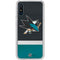 NHL San Jose Sharks Jersey Galaxy A10e Clear Case