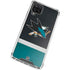 NHL San Jose Sharks Jersey Galaxy A12 Clear Case