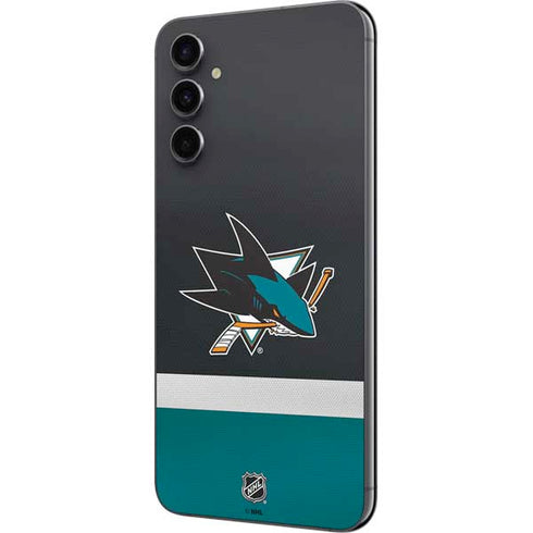 NHL San Jose Sharks Jersey Galaxy A14 5G Skin