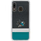 NHL San Jose Sharks Jersey Galaxy A20 Clear Case