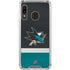 NHL San Jose Sharks Jersey Galaxy A30 Clear Case