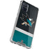 NHL San Jose Sharks Jersey Galaxy A71 5G Clear Case