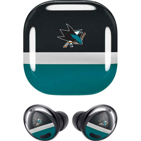 NHL San Jose Sharks Jersey Galaxy Buds Pro Skin