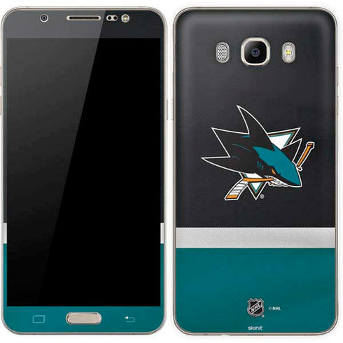 NHL San Jose Sharks Jersey Galaxy J7 Skin