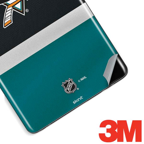 NHL San Jose Sharks Jersey Galaxy Note 8 Skin