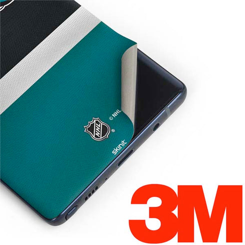 NHL San Jose Sharks Jersey Galaxy Note 9 Skin