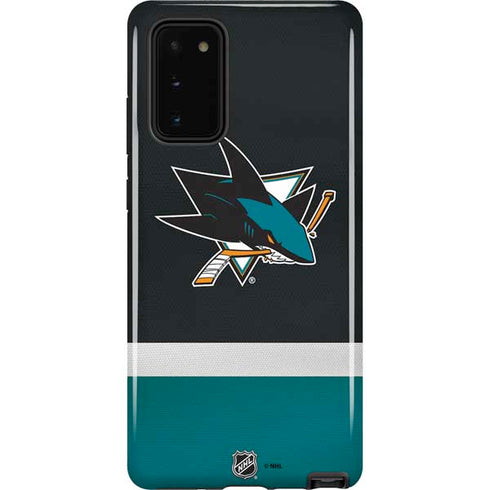 NHL San Jose Sharks Jersey Galaxy Note20 5G Pro Case