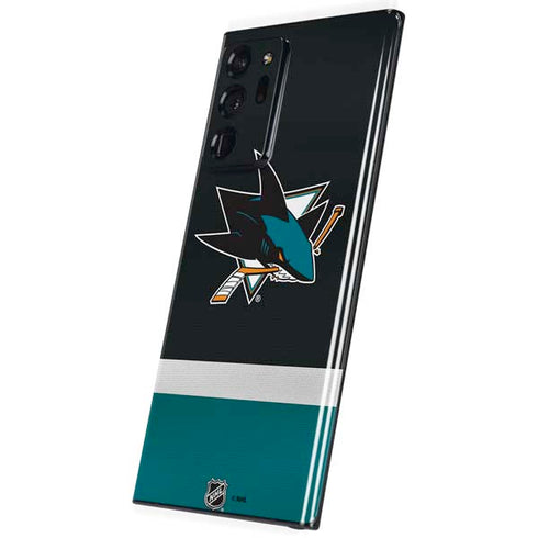 NHL San Jose Sharks Jersey Galaxy Note20 Ultra 5G Skin