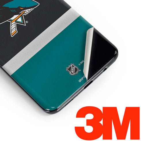 NHL San Jose Sharks Jersey Galaxy S10 Plus Skin