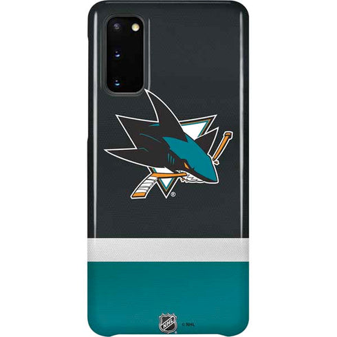 NHL San Jose Sharks Jersey Galaxy S20 Lite Case