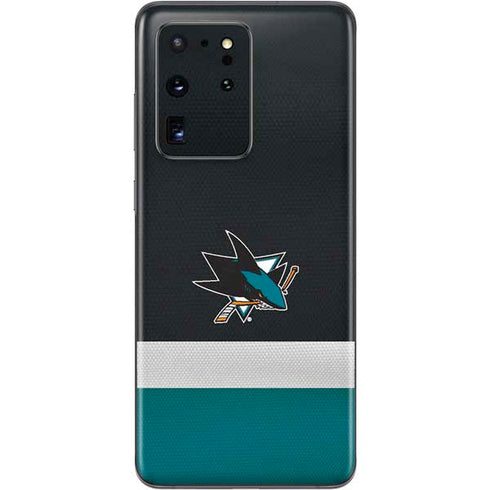 NHL San Jose Sharks Jersey Galaxy S20 Ultra 5G Skin