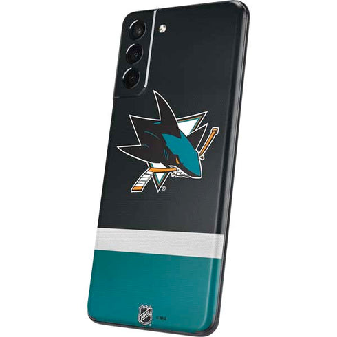 NHL San Jose Sharks Jersey Galaxy S21 5G Skin