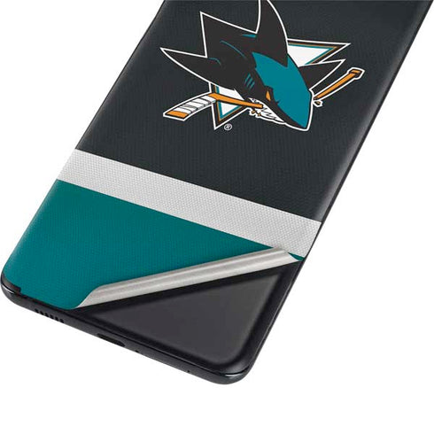 NHL San Jose Sharks Jersey Galaxy S21 5G Skin