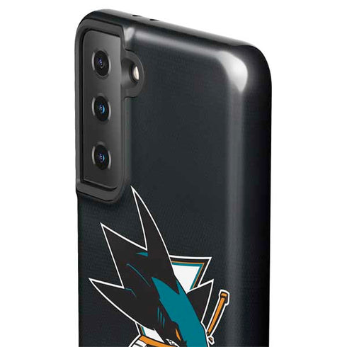 NHL San Jose Sharks Jersey Galaxy S21 FE Pro Case