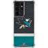 NHL San Jose Sharks Jersey Galaxy S21 Ultra 5G Clear Case