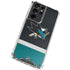 NHL San Jose Sharks Jersey Galaxy S21 Ultra 5G Clear Case
