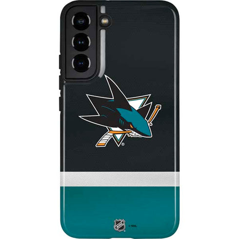 NHL San Jose Sharks Jersey Galaxy S22 Plus Pro Case