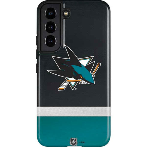 NHL San Jose Sharks Jersey Galaxy S22 Pro Case