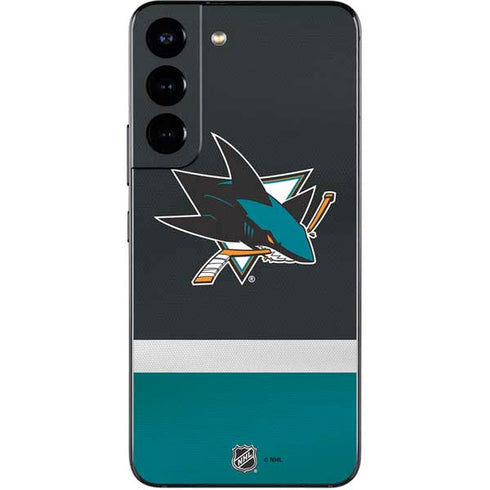 NHL San Jose Sharks Jersey Galaxy S22 Skin