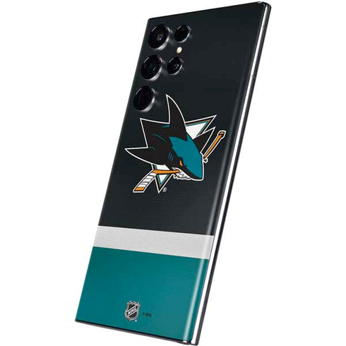 NHL San Jose Sharks Jersey Galaxy S22 Ultra Skin