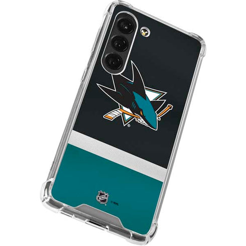 NHL San Jose Sharks Jersey Galaxy S23 Clear Case