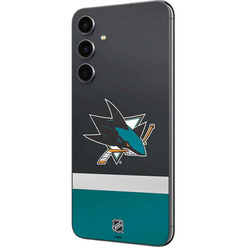 NHL San Jose Sharks Jersey Galaxy S23 FE Skin
