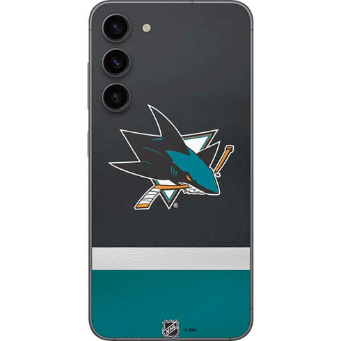 NHL San Jose Sharks Jersey Galaxy S23 Plus Skin