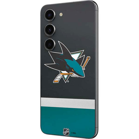NHL San Jose Sharks Jersey Galaxy S23 Skin