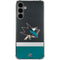NHL San Jose Sharks Jersey Galaxy S24 Plus Clear Case