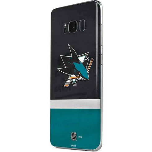 NHL San Jose Sharks Jersey Galaxy S8 Skin