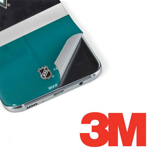 NHL San Jose Sharks Jersey Galaxy S8 Skin