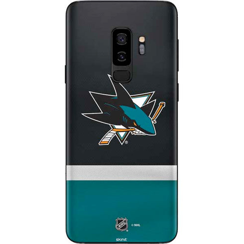 NHL San Jose Sharks Jersey Galaxy S9 Plus Skin