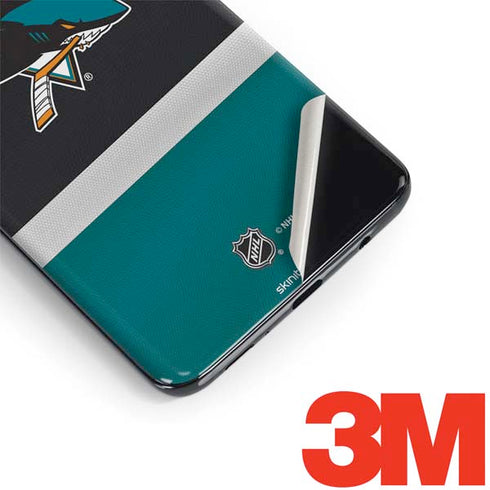 NHL San Jose Sharks Jersey Galaxy S9 Plus Skin