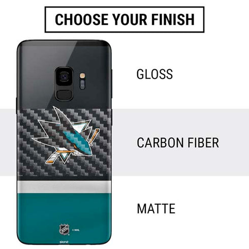 NHL San Jose Sharks Jersey Galaxy S9 Skin