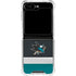 NHL San Jose Sharks Jersey Galaxy Z Flip5 5G Clear Case