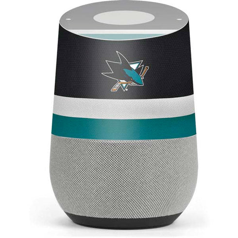 NHL San Jose Sharks Jersey Google Home Skin