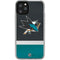 NHL San Jose Sharks Jersey iPhone 11 Pro Clear Case
