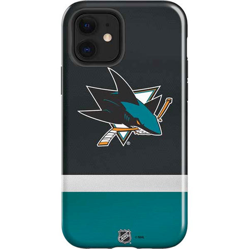 NHL San Jose Sharks Jersey iPhone 12 Impact Case